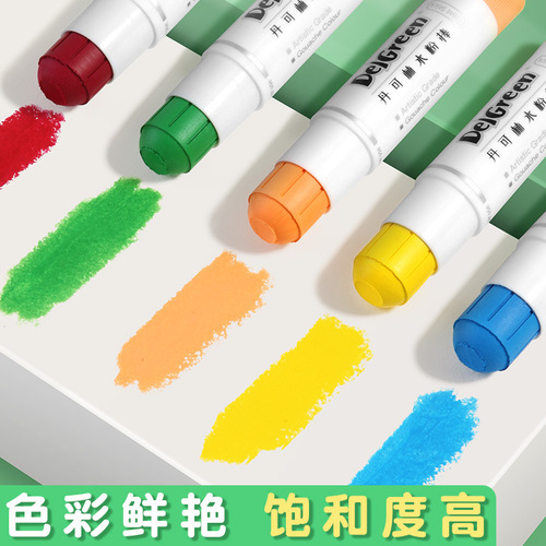 Dancolin solid gouache stick washable soft macaron painting graffiti pen water-soluble children's water-based crayon