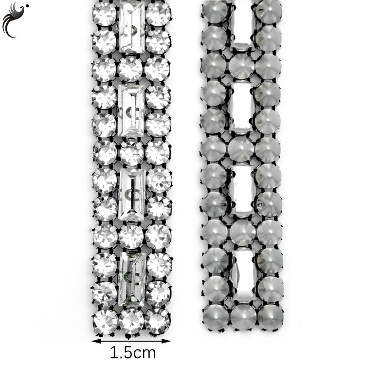 Accesorios de Cristal Rectangular y Pedrería 5mm 5x10 para Ropa y Calzado image 3