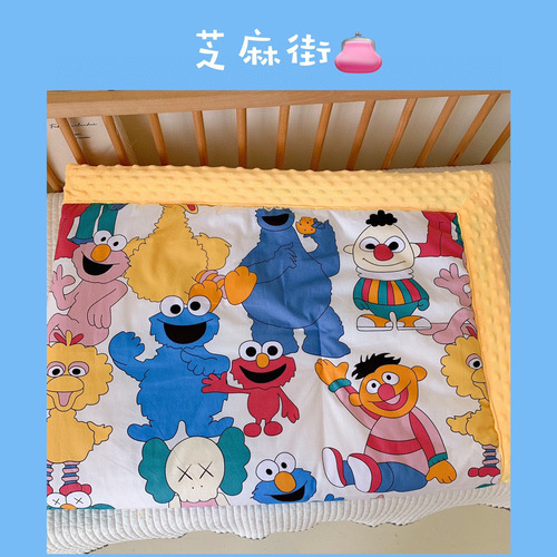 Thick Bead Blanket Newborn Cover All-Season Soothing Quilt Cotton Bead Blanket Autumn/Winter Children Cotton Warm Skin Blanket
