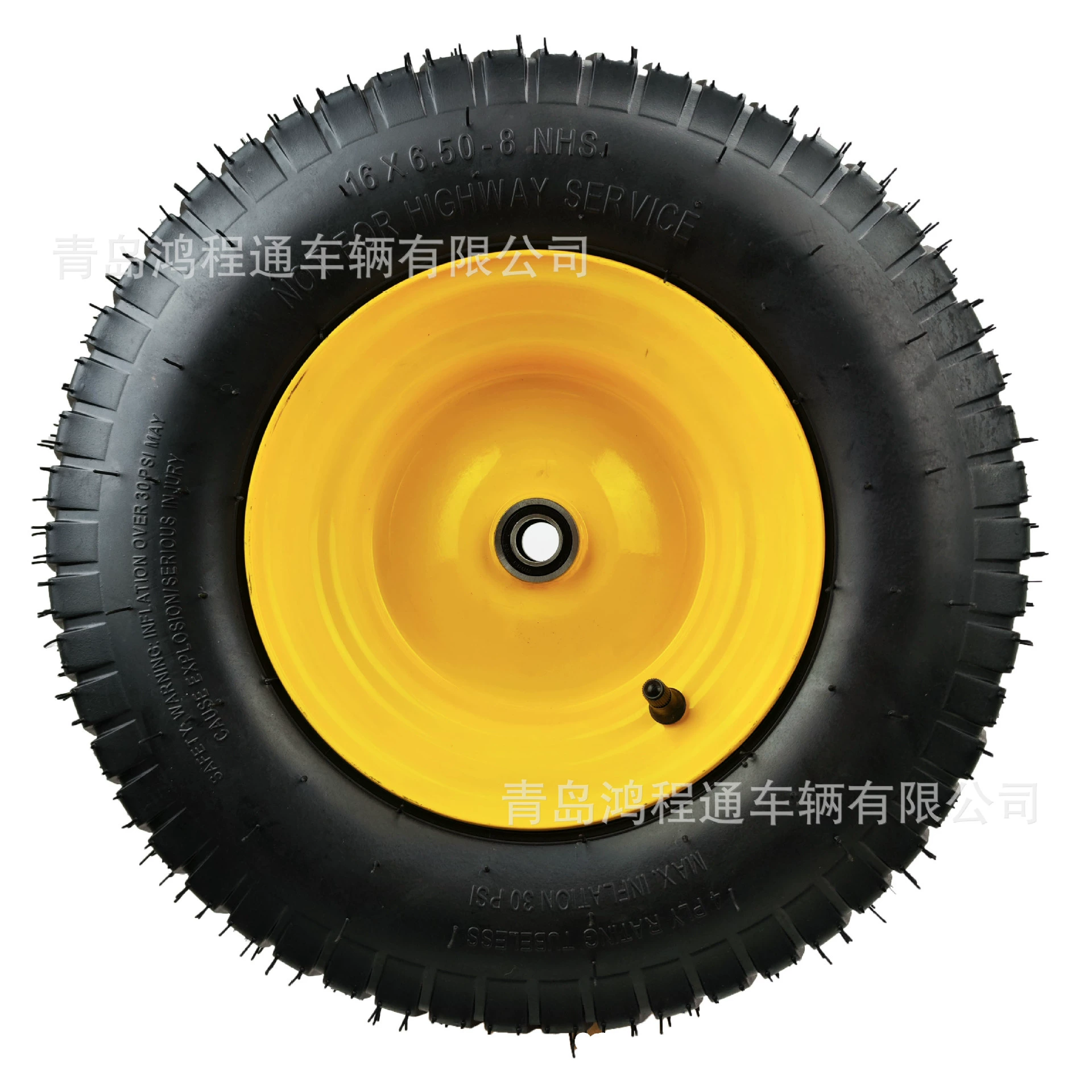 Бескамерное надувное колесо 16x6.50-8 для газонокосилки, колесо для инструмента