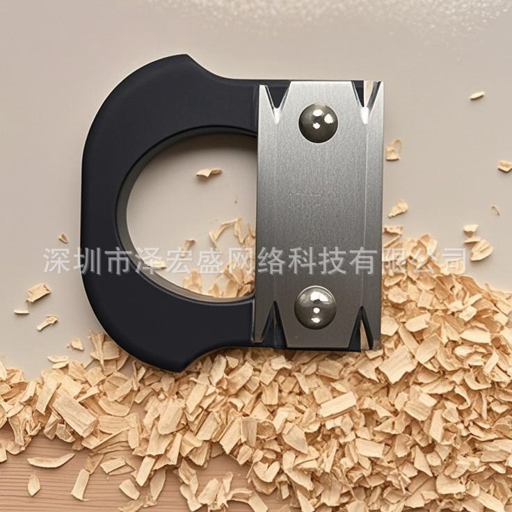 镂空款木工修边器PVC木板家具边缘修边倒角器毛刺修边磨边便携