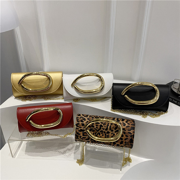 Design autumn solid color trend one-shoulder bag