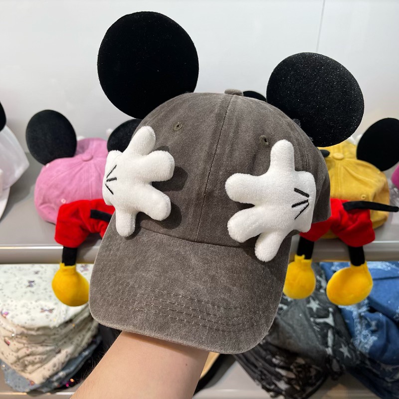 Nette Cartoon Maus Ohren Baseball Kappe Mädchen Outdoor-Mode Entenschnabel Hut Y2K Hip Hop Sonnencreme Sonnenschirm Trendy Caps Frauen – Detail 1