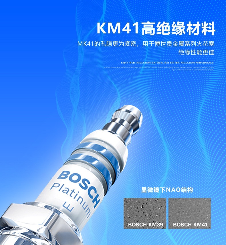 Suitable for Bosch Dual Iridium Spark Plugs H6 Haval H2 H4 H7 H8 Kugou H9 Big Dog M6 First Love F5 Red Rabbit F7