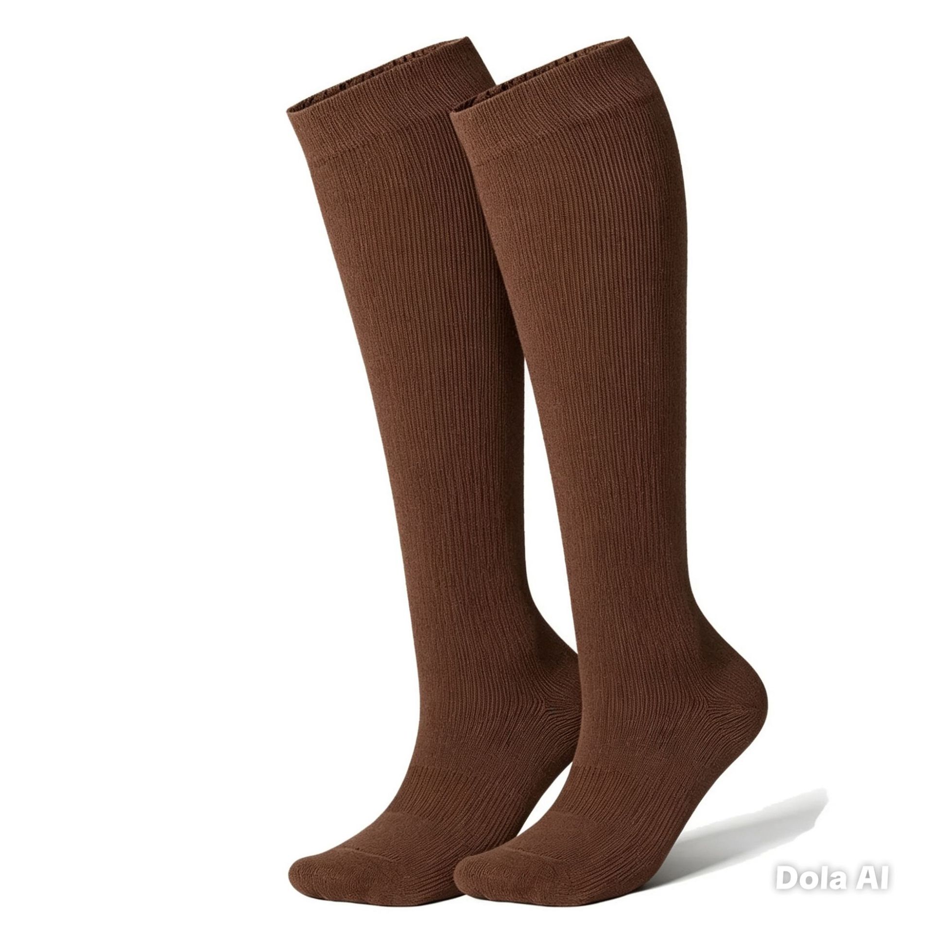 Bamboo fiber compression socks for sports, fitness, color-blocked, breathable, compression running
