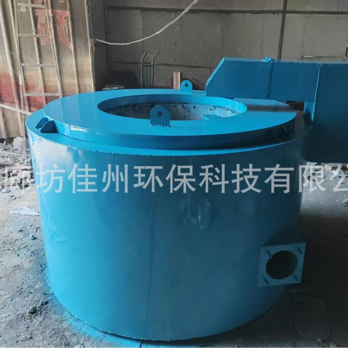 倾倒式生物质坩埚熔铝炉 升降式 自动流料操作简单安全颗粒化铝炉