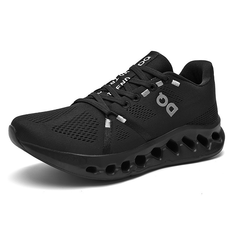 Zapatos de hombre 2024 verano nuevos zapatos de tejido ligero transpirable moda casual zapatos deportivos de correr zapatos de malla de coco zapatos de moda