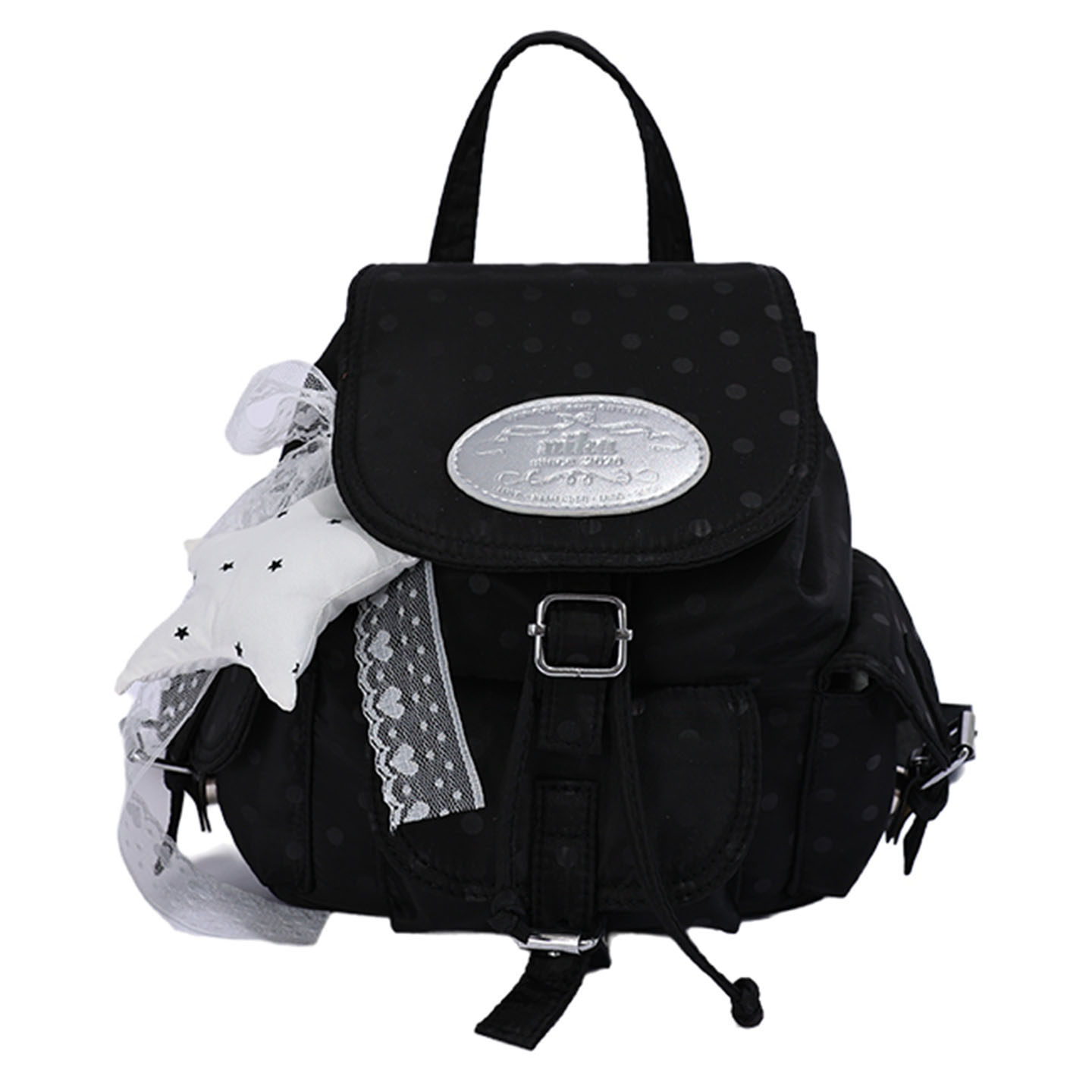 2026 bolsillo universitario clase coreana diaria inmujeres de viaje mochila ventosa punto de onda de mujer nueva mochila nicho