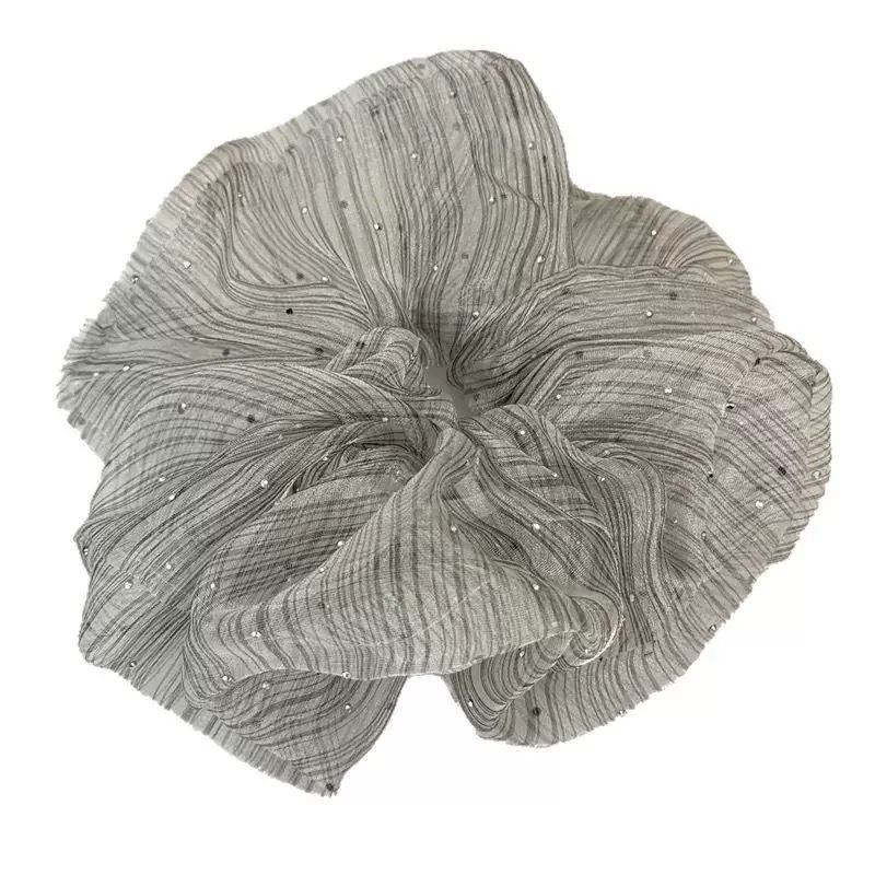 Gypsophila Scrunchie Mit Funkelnden Strasssteinen Haarband_voghion.com