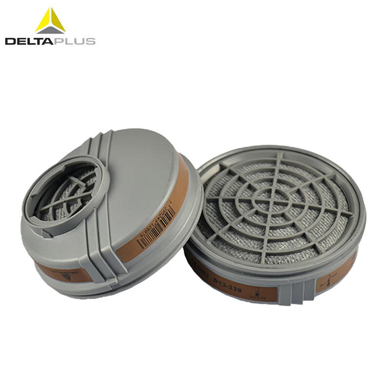 Delta 105128 cartucho de filtro de veneno M6000 cartucho de filtro de vapor orgánico de dos etapas cartucho de filtro de máscara de gas consumibles