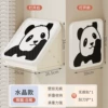 Panda Fubao White Frame Crystal model
