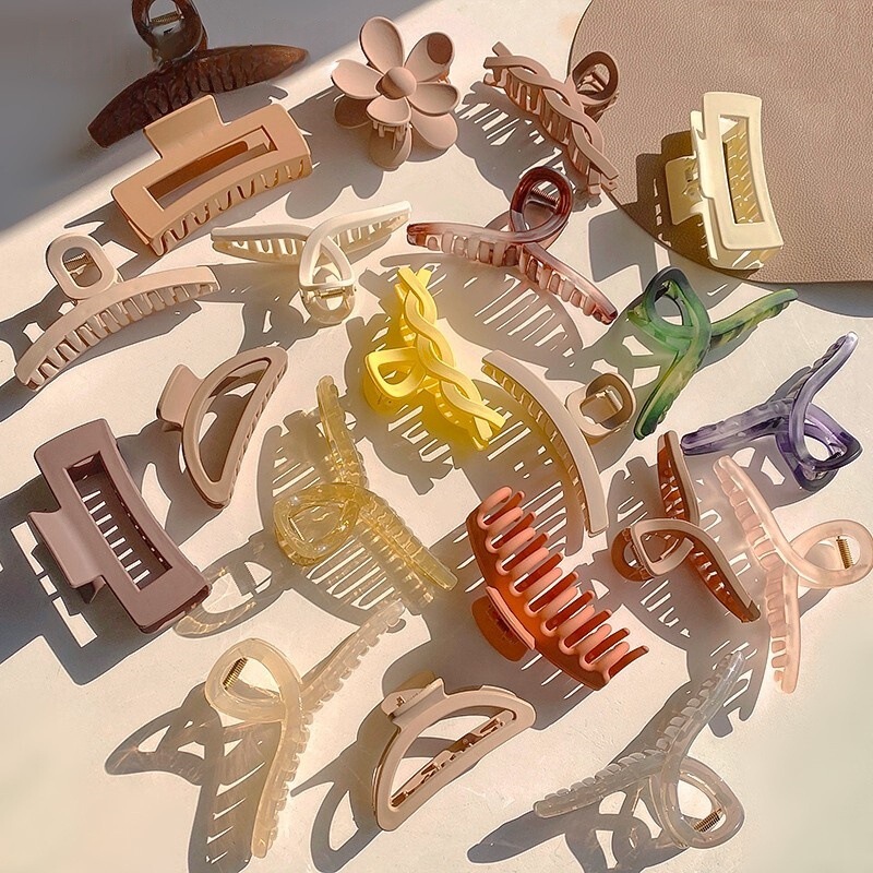 Hair Clip for Women, Spring High-End Style, Suitable for Thick Hair, Medium-Sized Cute Claw Hair Clip, Medium-Sized Hair Claw Clip, Hairpin