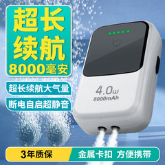 京业水族箱养鱼充氧泵增氧泵鱼缸增氧机静音小型家用外出氧气泵