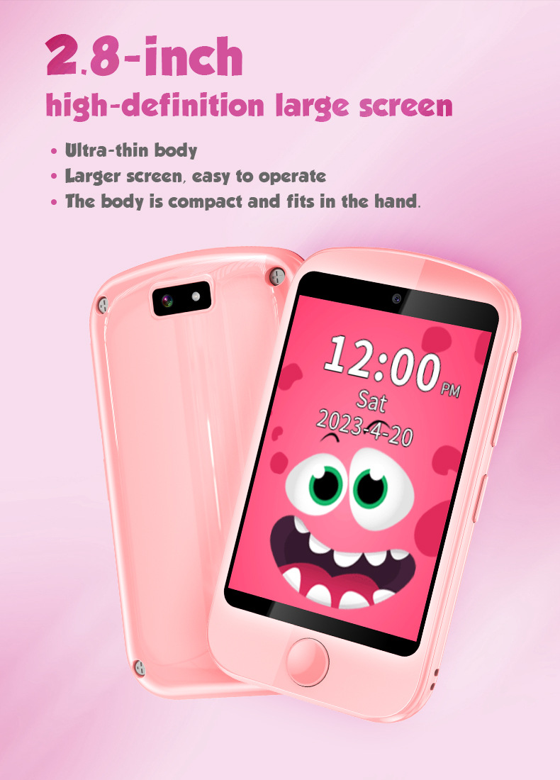 Cross-border children's handheld phone smartwatches, multiple educational play children's wristbands, positioning handheld smart phone source factory Application Scenario