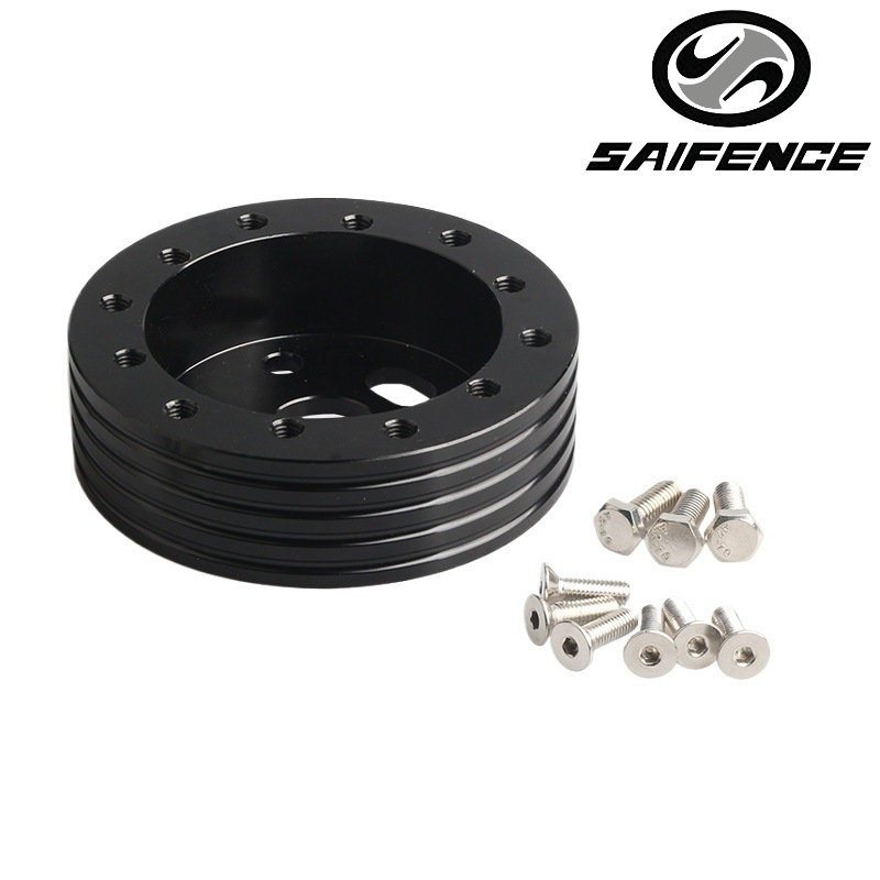 Factory Direct Supply Cross-Border Modified Steering Wheel Pad Height Block 0.5 1 Inch 6 Holes to 3 Holes Steering Wheel Hole Position Adaptation Factory Direct Supply Cross-Border Modified Steering Wheel Pad Height Block 0.5 1 Inch 6 Holes to 3 Holes Steering Wheel Hole Position Adaptation