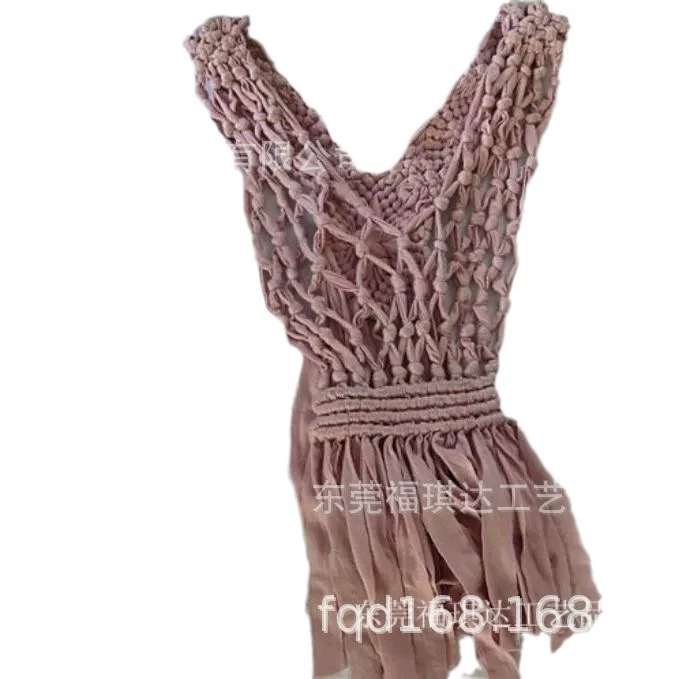 Плетеный купальник ручной вязаный купальник ручной работы