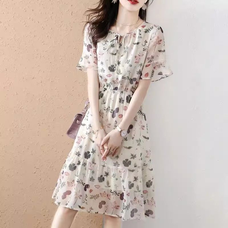 Summer shiffon dress