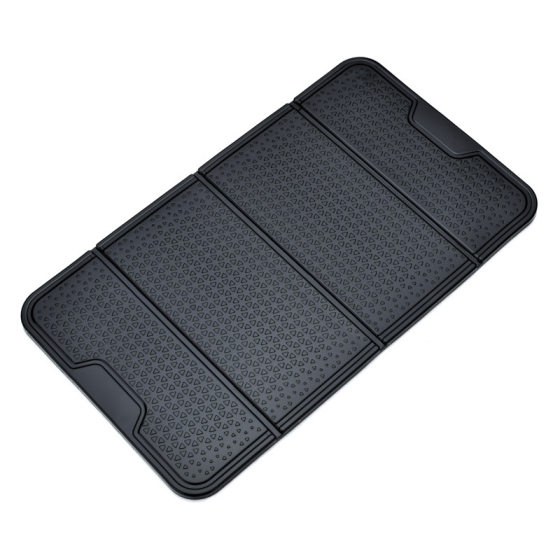 Multifunctional car decoration non-slip mat creative folding mobile phone holder car central control high temperature resistant non-slip mat car