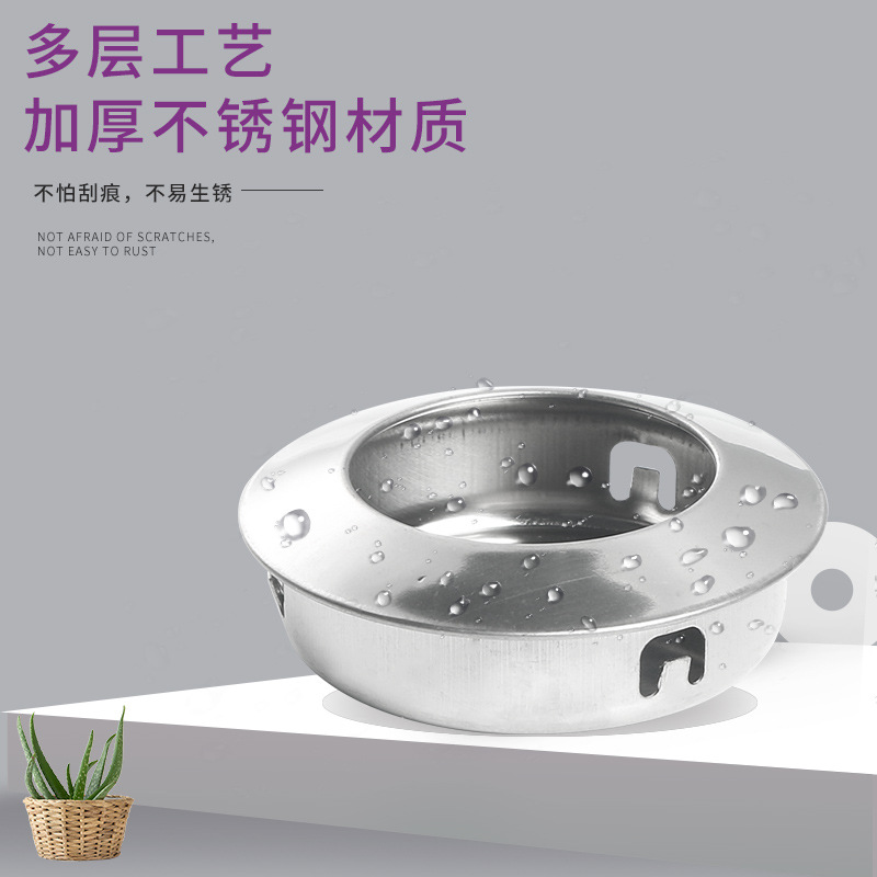 不鏽鋼隱藏暗裝扣手35圓形暗拉手嵌入式衣櫃櫥門抽屜拉手批發