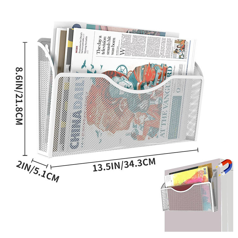 흰색 대형 8016A [자석 부착형]