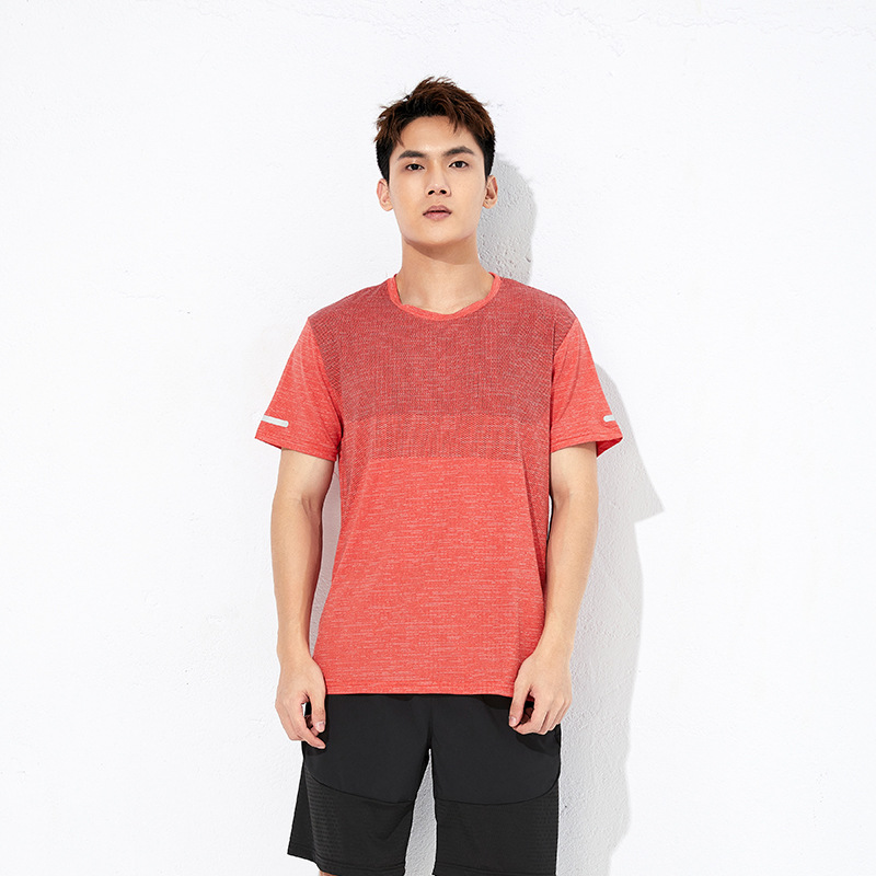 De secado rápido camiseta de los hombres 2022 verano nuevos deportes marca de moda de los hombres más tamaño camiseta fitness deportes cuello redondo superior de los hombres