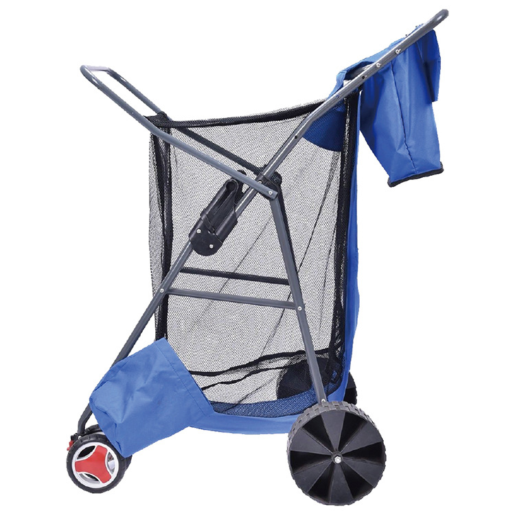 Pesca coche plegable coche aluminio camping al aire libre deportes al aire libre de cuatro fases plegable color