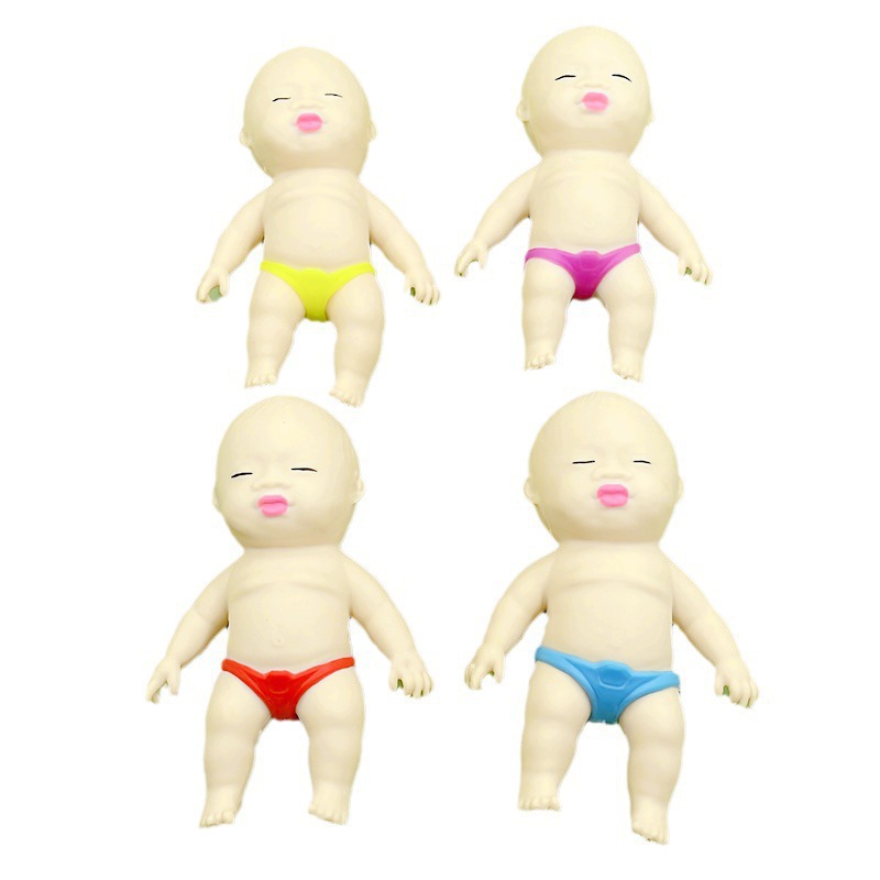 손바닥 인형을 펴고 재미있게 꼬집어보세요