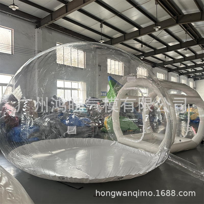 充气透明泡泡屋 抖音网红星空帐篷 户外露营美陈展览球形商场活动
