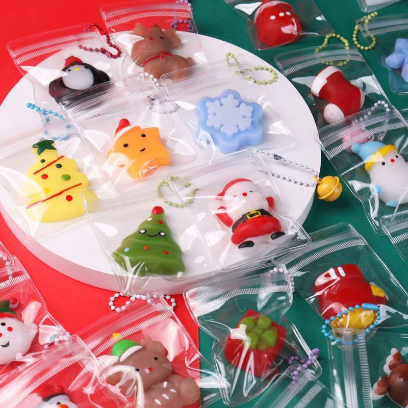 国境を越えた売れ筋クリスマスシリーズの団子を絞って楽しい、超かわいい雪だるま、クリスマスツリー、高齢者のストレス解消ツール|undefined