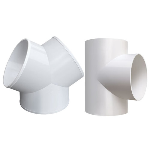 Fresh air bathroom bathroom heater ventilation fan exhaust pipe three-way joint range hood exhaust pipe bifurcated Y-shaped plastic 100