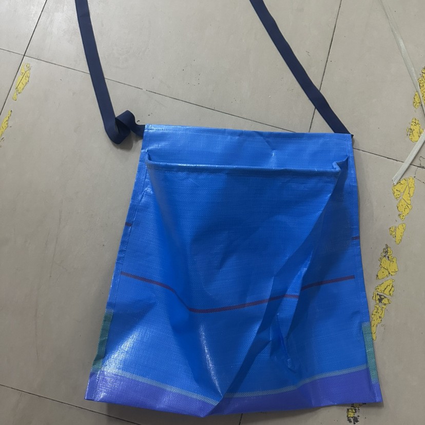 Bolsa de recolección de frutas y verduras nueva bolsa de embolsado engrosada bolsa de recolección de verduras de cintura agrícola bolsa de recolección de frutas babero de recolección musgo de ajo