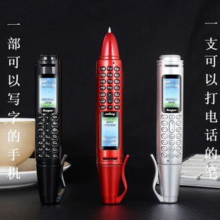 Mini mobile phone AK007 personality pen micro mobile phone Bluetooth function button spare machine student mobile phone foreign trade