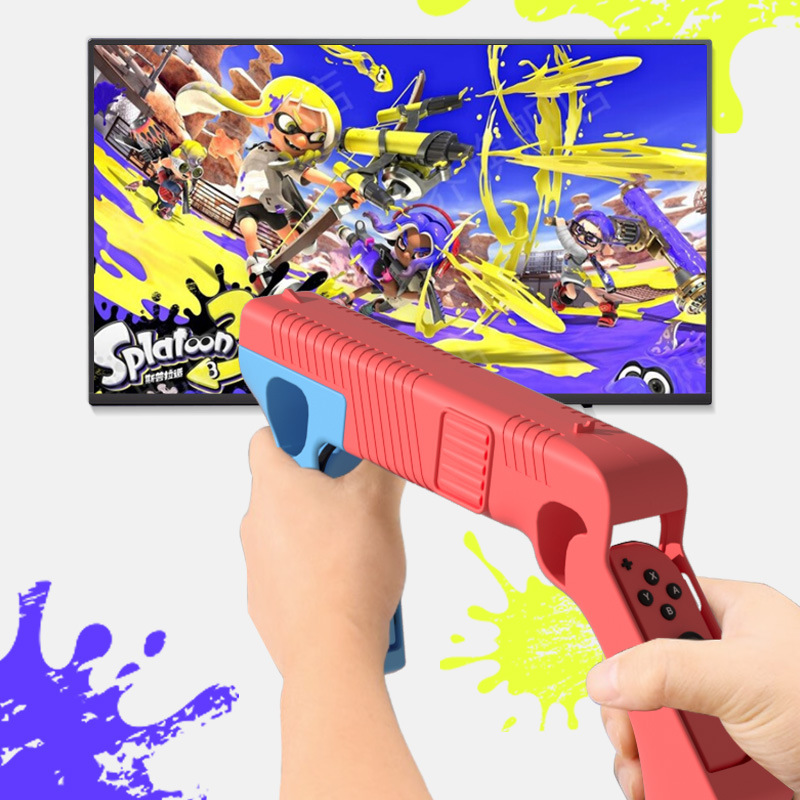 Nintendo Switch/oled game gun holder body sensor gun grip joy-con shooting handle NS gun holder accessories