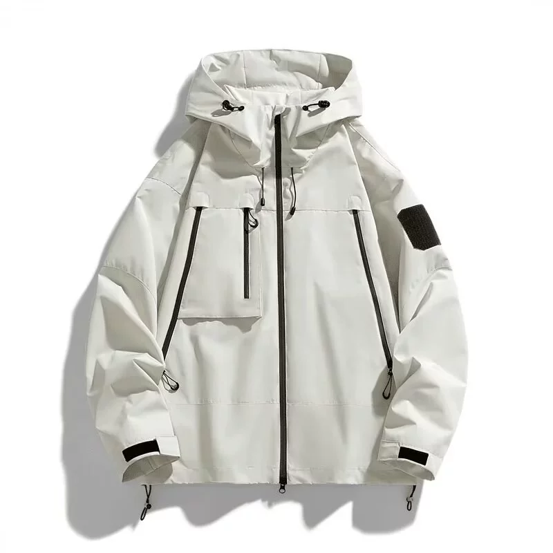 Куртка мужская весенне-осенняя американская функциональная рабочая одежда уличная ветрозащитная и водонепроницаемая куртка для альпинизма пара куртка