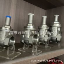 不锈钢锁闭阀 不锈钢内螺纹带锁磁性闸阀 304 316L防盗水表前阀门