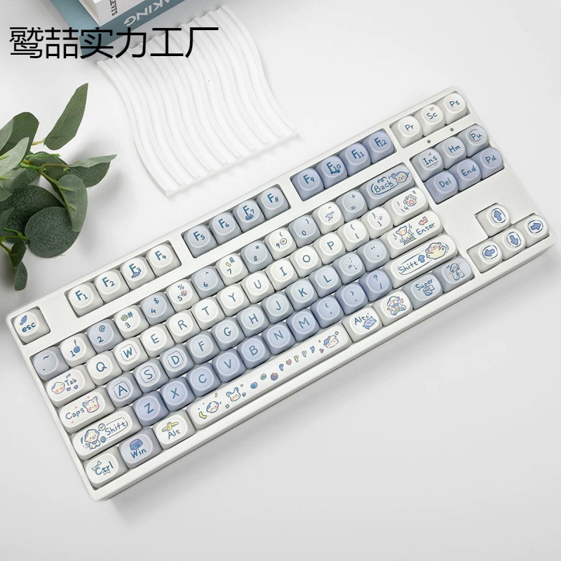 クレヨンしんちゃんメカニカルキーボードかわいいカスタマイズされた 87 キー有線 e スポーツメカニカルキーボード白色光ゲームオフィス|undefined