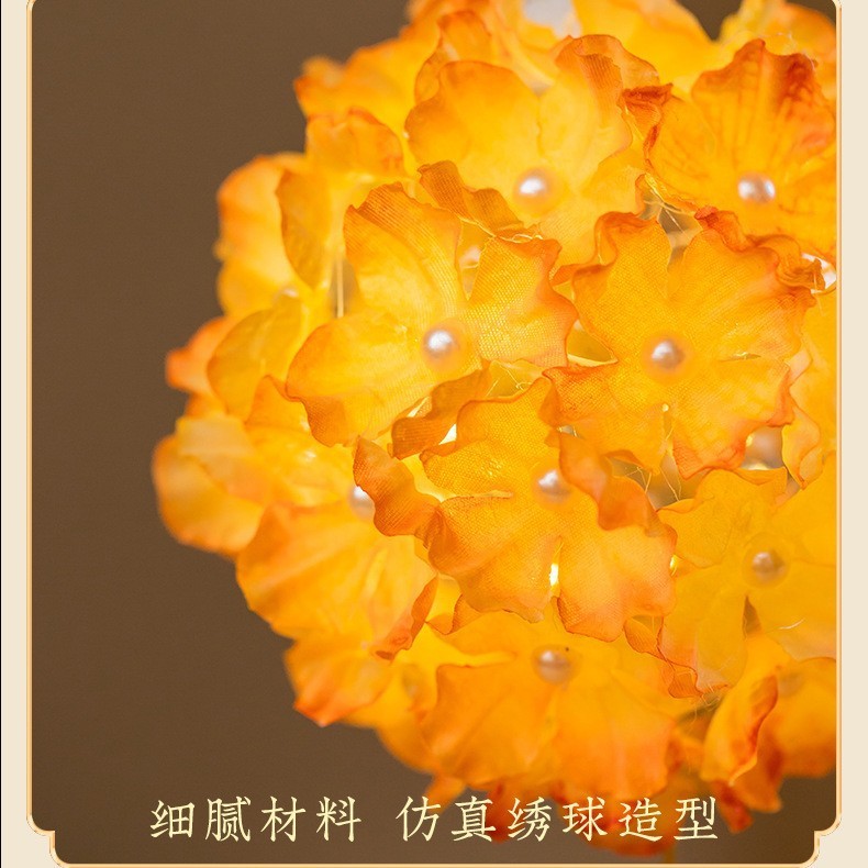 中秋节灯笼手提发光莲花灯绣球灯笼儿童花灯diy材料包古风花灯|undefined