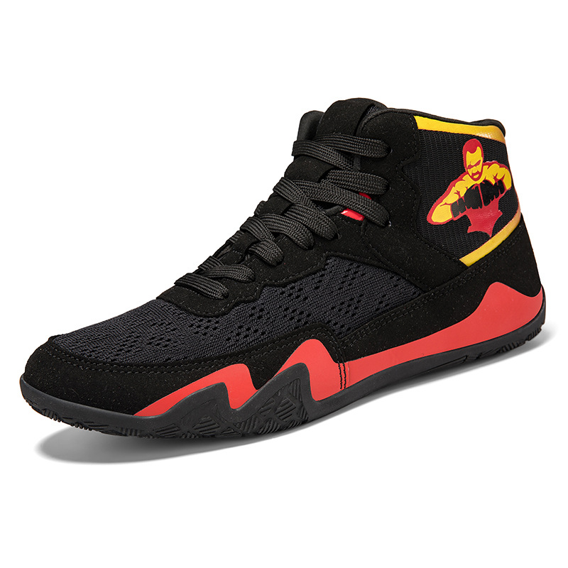 2026 New Professional Wrestling Shoes, Sanda Fighting Shoes, Non-Slip and Wear-Resistant Training Boxing Shoes, Men's and Women's Taekwondo Shoes 47