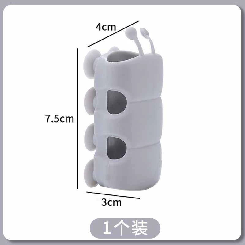 乔乐 Tubing Fixing Seat Caterpillar in White or Grey, Durable and Easy to Install
