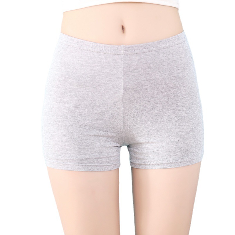 厂家批发防走光安全裤打底裤短裤平角棉薄款夏贴身保险裤地摊货源|ru