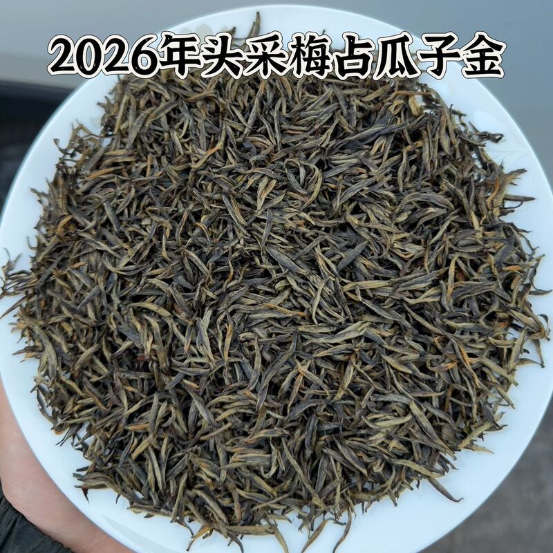2026 First Harvest Meizhangua Zijin Premium Floral Aroma Jinjunmei Loose Tea Tongmu Xiaozhong Self-Picked Black Tea Leaves for Personal Consumption
