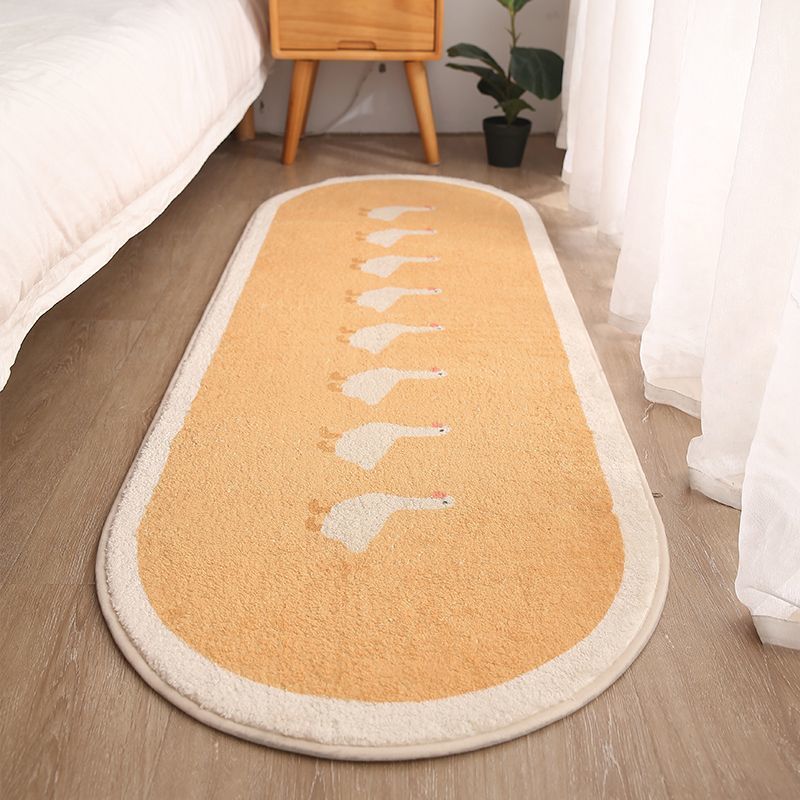 Suministro directo de fábrica animal lindo habitación de los niños manta de noche dormitorio alfombra de Cachemira absorbente aislamiento frío estera antideslizante