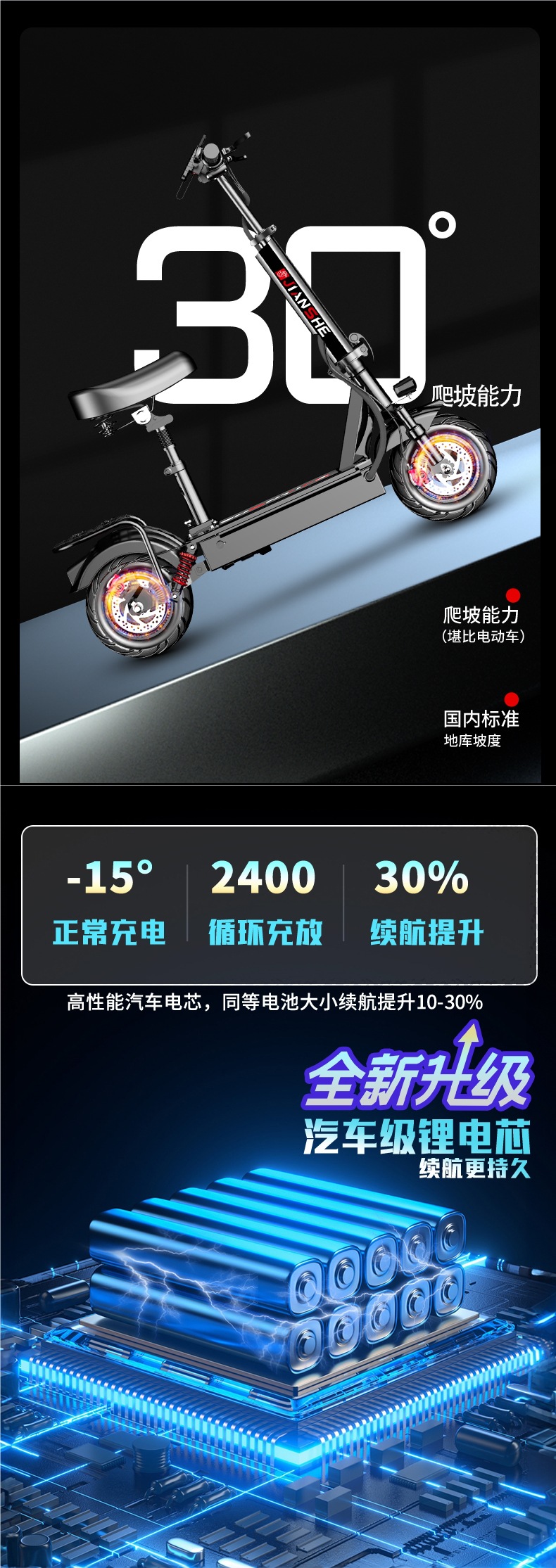 Construction of Electric Scooters, Driving Electric Vehicles, Folding Electric Vehicles, Two-Wheeled Vehicles, Small Vehicles, Mini Battery Vehicles