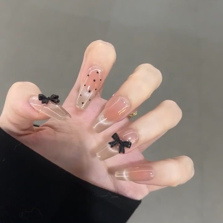 Yiyi Dance 10 piezas de uñas hechas a mano, terapia de luz, uñas, dopamina, uñas, uñas, parches al por mayor