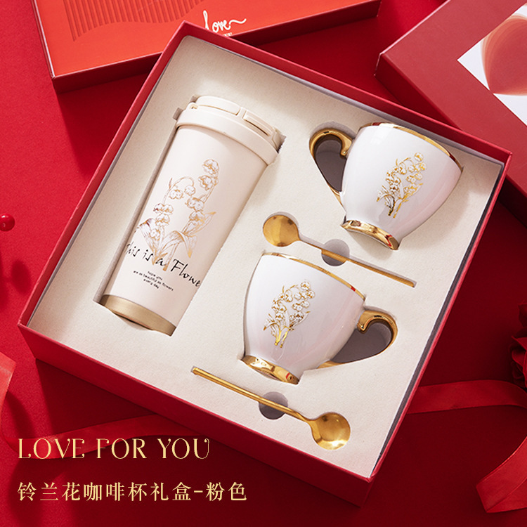 Valentine's Day Gift, High-End and Practical Thermos Cup, Souvenir Gift, Birthday Gift for Girls to Give to Their Girlfriends and Best Friends Valentine's Day Gift, High-End and Practical Thermos Cup, Souvenir Gift, Birthday Gift for Girls to Give to Their Girlfriends and Best Friends