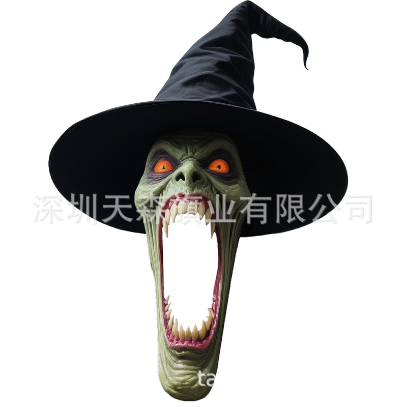 万圣节吸血鬼城堡异形旗欧美跨境室内外装饰拍照节日背景激光切割|undefined