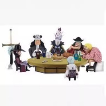 七武海 圆桌会议 WCF 一番赏D赏 鹰眼 大熊 公仔 盒蛋 摆件 模型