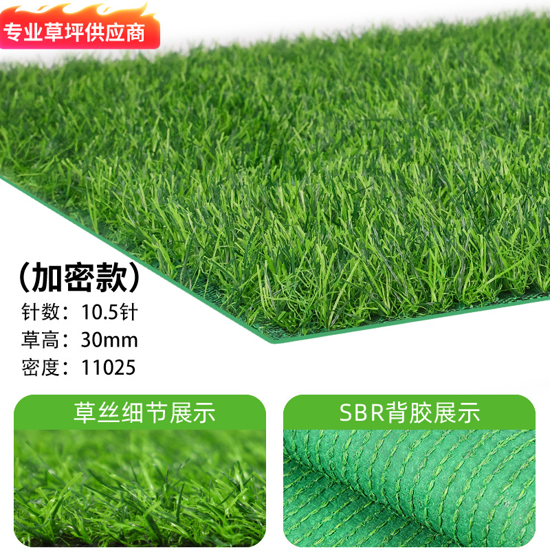 Jardín de infancia de césped falso 3cm de altura de césped al aire libre alfombra de césped artificial patio plástico césped simulación alfombra de césped image 9
