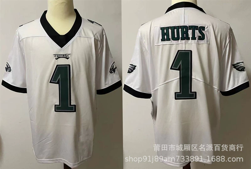Игровая футболка NFL Philadelphia Eagles Barkley Hurts Eagles, импортный товар