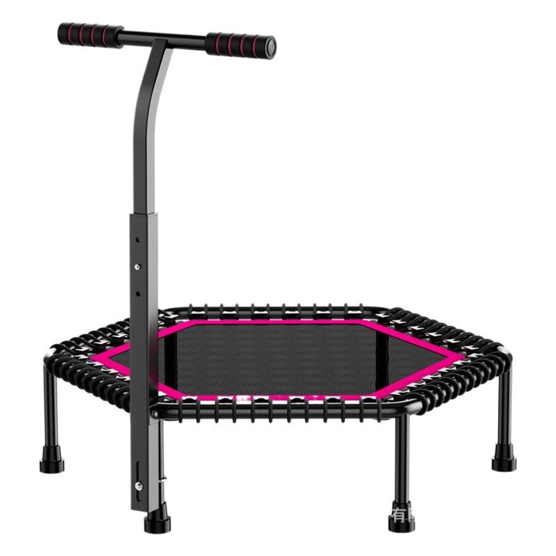 Comercial trampolín hogar infantil apoyabrazos cama de rebote equipo de fitness interior cuerda elástica trampolín